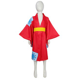 Kinder One Piece Luffy Cosplay Kostüm
